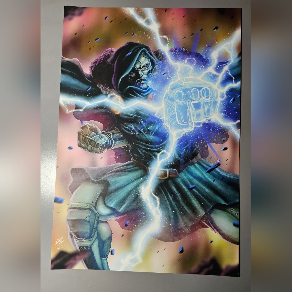 Dr. Doom Art Print